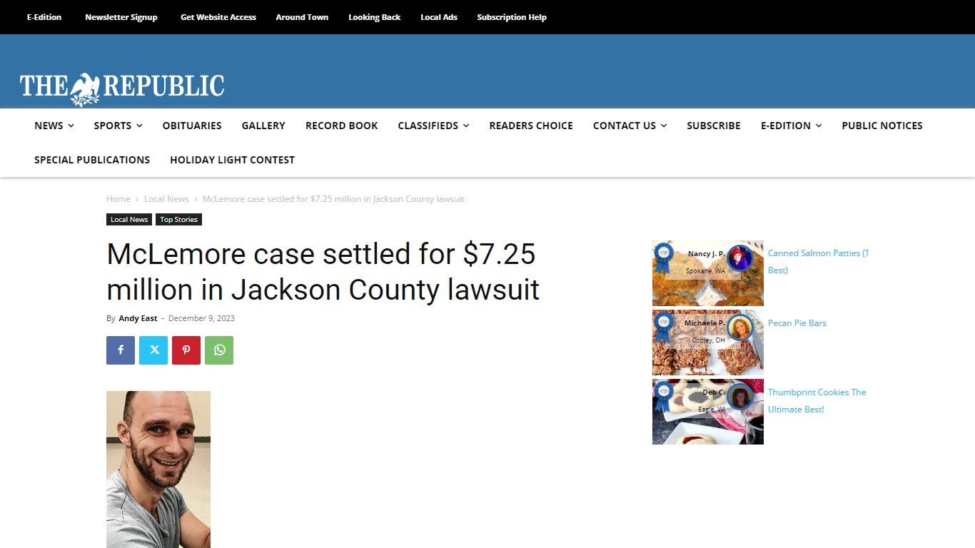 McLemore case settled for $7.25 million in Jackson County lawsuit